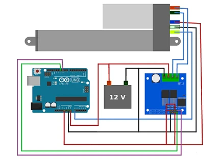 A maneira correta de conectar um sensor linear